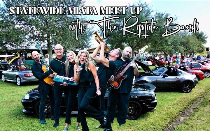 Mazda Miata Meet Up & Car Show with The Riptide Band!
